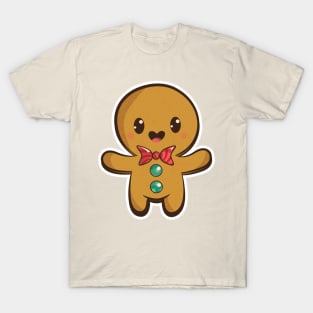 Cute Ginger Bread Cookie T-Shirt